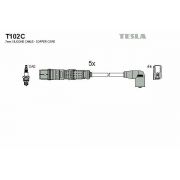 Слика 1 $на Кабли за свеќици - комплет сет кабли TESLA Original T102C