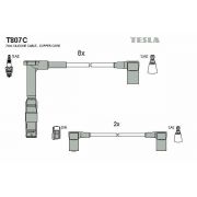 Слика 1 на кабли за свеќици - комплет сет кабли TESLA Original T807C