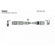 Слика 1 $на Кабли за свеќици - комплет сет кабли TESLA Original T869C