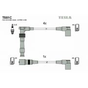 Слика 1 на кабли за свеќици - комплет сет кабли TESLA Original T881C