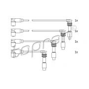 Слика 1 $на Кабли за свеќици - комплет сет кабли TOPRAN 206 244