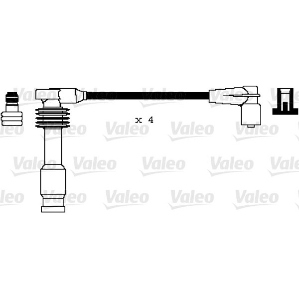 Слика на Кабли за свеќици - комплет сет кабли VALEO 346103