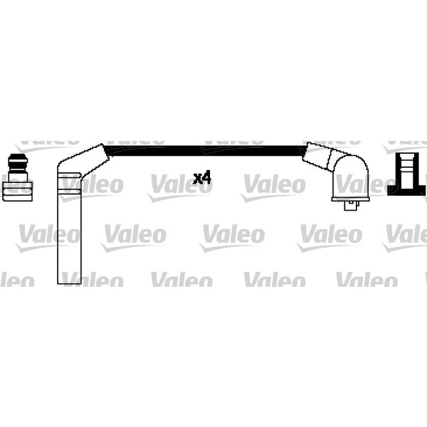 Слика на Кабли за свеќици - комплет сет кабли VALEO 346316