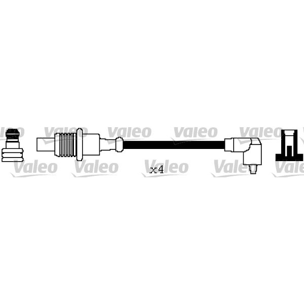 Слика на кабли за свеќици - комплет сет кабли VALEO 346613 за Citroen Xsara Break N2 1.8 i Aut. - 101 коњи бензин