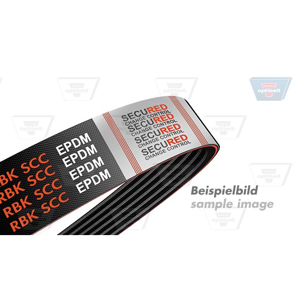 Слика на канален (линиски) ремен OPTIBELT -RBK SCC 6 PK 1751 SCC за Renault Clio 2 1.4 (B/CB0C) - 75 коњи бензин