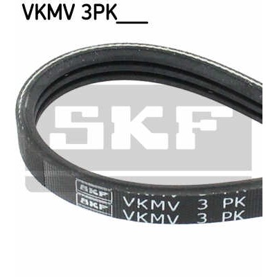 Слика на канален (линиски) ремен SKF VKMV 3PK597 за Volvo 480 E 1.7 - 102 коњи бензин