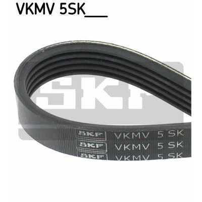 Слика на канален (линиски) ремен SKF VKMV 5SK705 за Volvo C30 1.8 FlexFuel - 125 коњи Бензин/Етанол