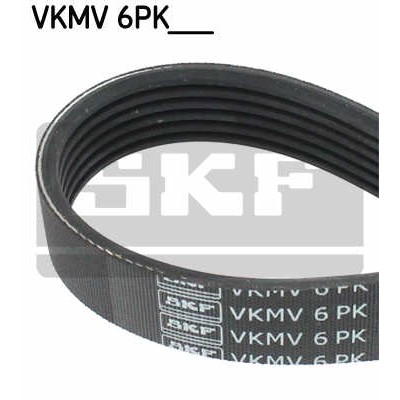 Слика на канален (линиски) ремен SKF VKMV 6PK1012 за Citroen Jumper BUS 230P 2.5 TD - 103 коњи дизел