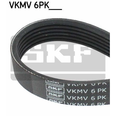 Слика на канален (линиски) ремен SKF VKMV 6PK1012 за Citroen Relay BOX 2301 2.5 TD - 103 коњи дизел