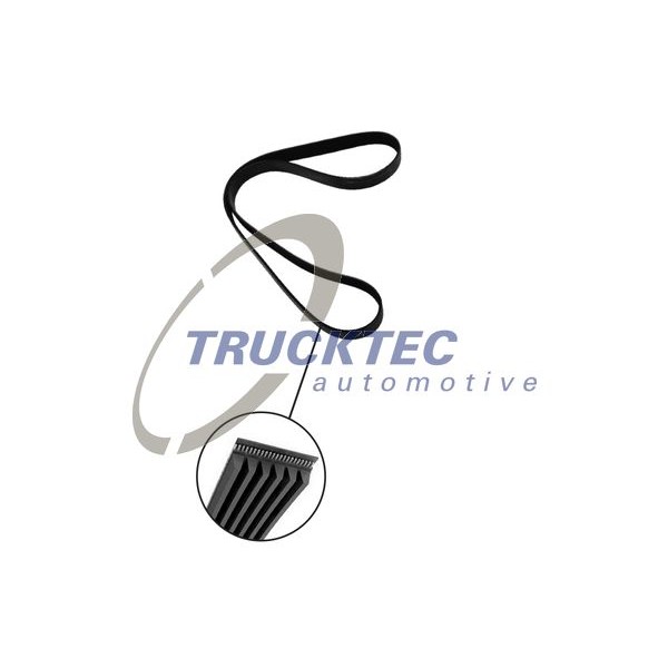 Слика на канален (линиски) ремен TRUCKTEC AUTOMOTIVE 07.19.148 за Infiniti Q50 50 Hybrid - 306 коњи бензин/ електро