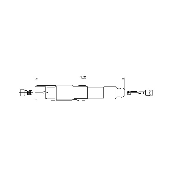 Слика на капа, свеќица BREMI 13229/1 за Mercedes 190 (w201) 2.0 (201.023) - 102 коњи бензин