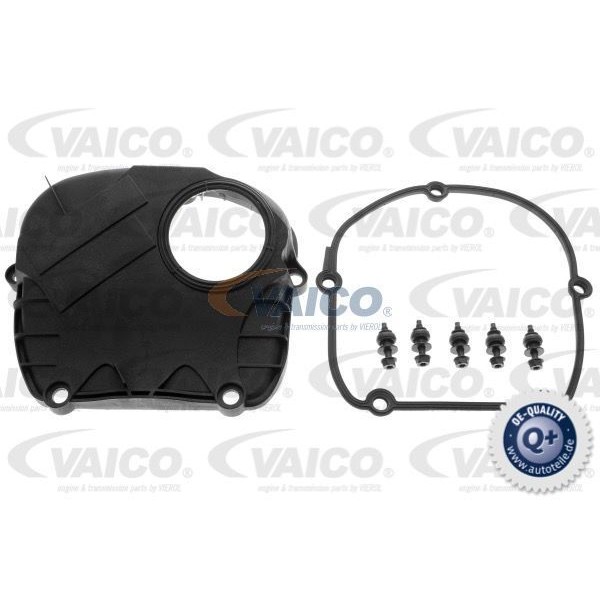 Слика на капак на клапаните (на корпус на ангернажния блок) VAICO Q+ V10-4898 за VW Vento 3 Sedan (1K2) 2.0 TFSI - 200 коњи бензин