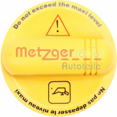 Слика на капачка, отвор за налевање на масло METZGER 2141004 за Renault Clio 2 1.2 16V (BB05, BB0W, BB11, BB27, BB2T, BB2U, BB2V, CB05...) - 75 коњи бензин