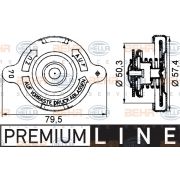 Слика 1 $на Капачка за сад за разладна течност HELLA BEHR  SERVICE  PREMIUM LINE 8MY 376 742-201