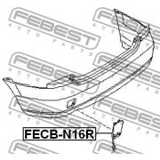 Слика 2 на Капачка на браник за кука FEBEST FECB-N16R