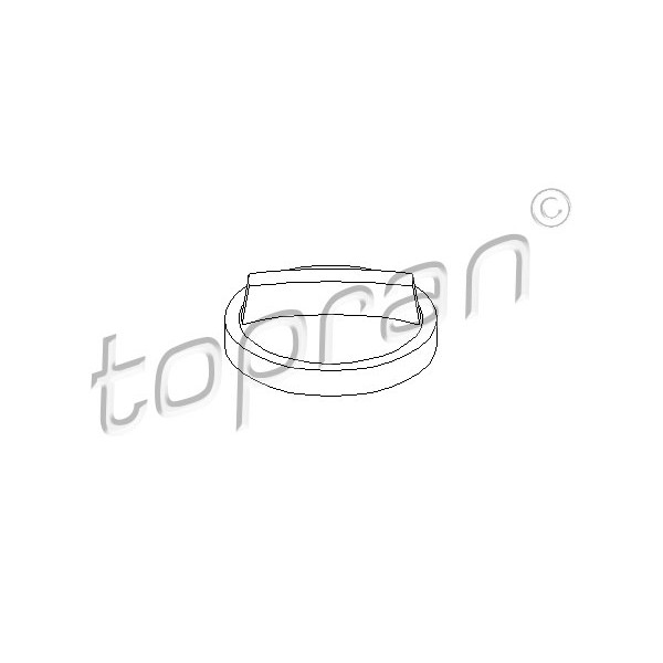 Слика на Капачка резервоар TOPRAN 201 606 за Opel Astra F Van 1.6 i - 71 коњи бензин