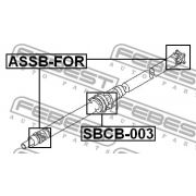 Слика 2 на каре за диференциал FEBEST ASSB-FOR