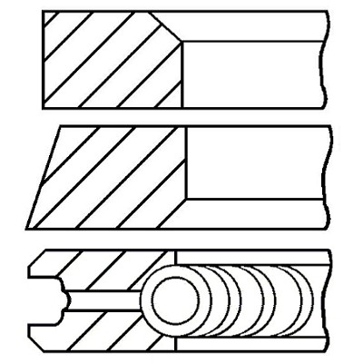 Слика на Карики GOETZE 08-101500-00 за Renault Scenic 1 (JA0-1) 1.9 dTi (JA0N) - 98 коњи дизел