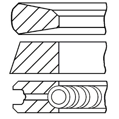 Слика на Карики GOETZE 08-785200-00 за Ford Escort 7 Clipper (gal,anl) 1.8 TD - 90 коњи дизел