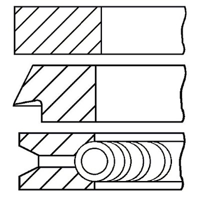 Слика на Карики GOETZE 08-786000-00 за Ford Escort 7 (gal,aal,abl) 1.8 16V - 115 коњи бензин