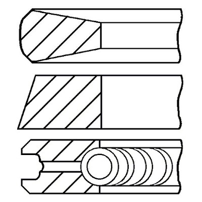 Слика на Карики GOETZE LKZ-Ring® 08-424000-00 за Citroen Jumpy 1.6 HDi 90 16V - 90 коњи дизел