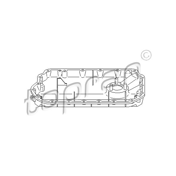 Слика на Картер TOPRAN 111 876 за Audi A4 Avant (8K5, B8) 2.0 TDI - 190 коњи дизел