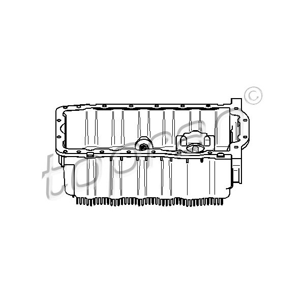 Слика на Картер TOPRAN 112 323 за Audi A3 (8P1) 1.6 E-Power - 102 коњи Бензин/Етанол