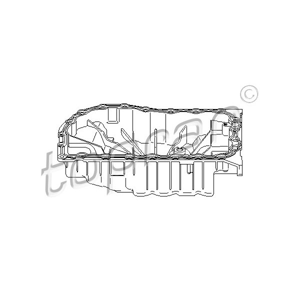 Слика на Картер TOPRAN 700 685 за Renault Clio 2 Box 1.9 D (SB0R) - 54 коњи дизел