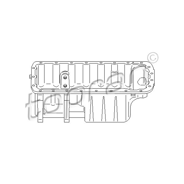 Слика на Картер TOPRAN 722 292 за Citroen Jumpy BOX BS,BT,BY,BZ 1.9 D - 69 коњи дизел