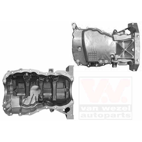 Слика на Картер VAN WEZEL 4341072 за Renault Kangoo (KW0-1) 1.5 dCi 110 - 110 коњи дизел