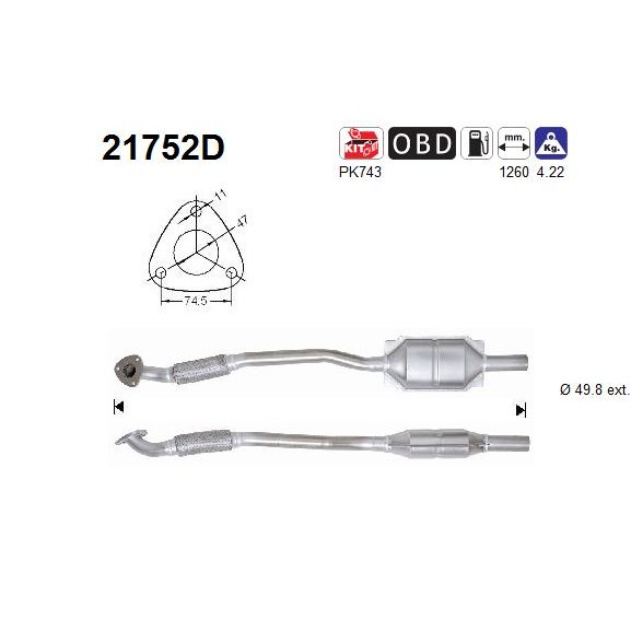 Слика на Катализатор AS 21752D