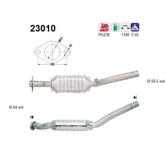 Слика на Катализатор AS 23010