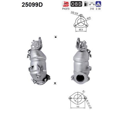 Слика на Катализатор AS 25099D