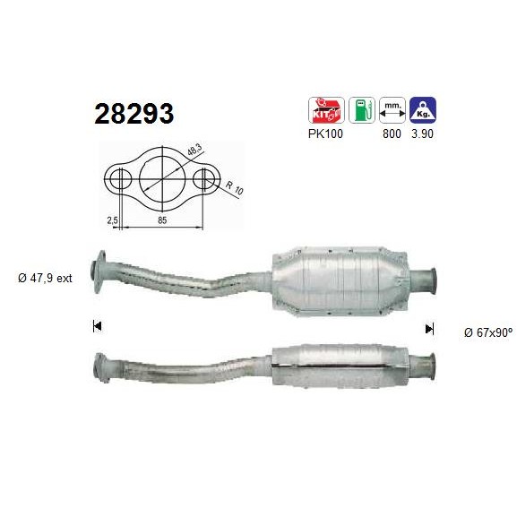 Слика на Катализатор AS 28293