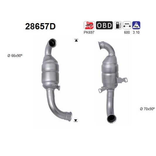 Слика на Катализатор AS 28657D