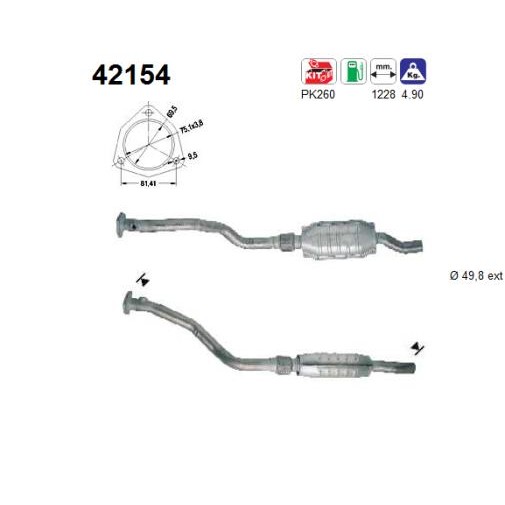 Слика на Катализатор AS 42154