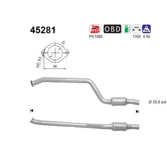 Слика на Катализатор AS 45281