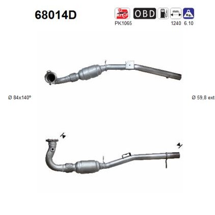 Слика на Катализатор AS 68014D