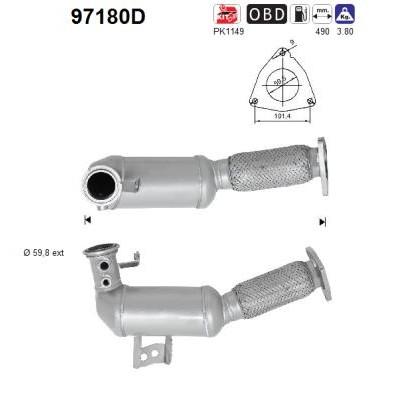 Слика на Катализатор AS 97180D