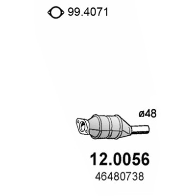 Слика на Катализатор ASSO 12.0056