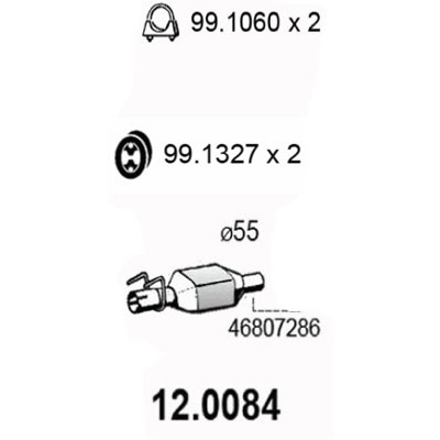 Слика на Катализатор ASSO 12.0084