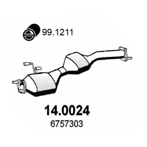 Слика на Катализатор ASSO 14.0024