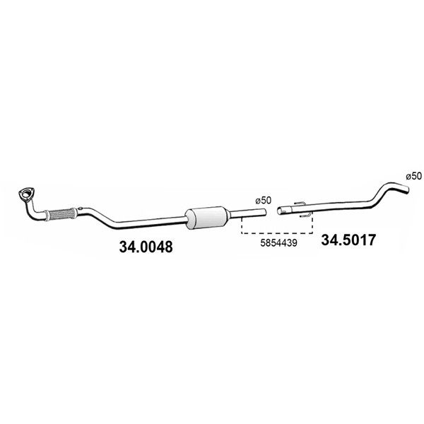 Слика на Катализатор ASSO 34.0048