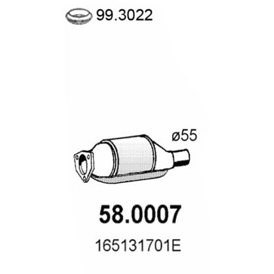 Слика на Катализатор ASSO 58.0007