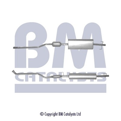 Слика на катализатор BM CATALYSTS Approved BM80114H за Mercedes Sprinter 3-t Bus (903) 308 D - 79 коњи дизел