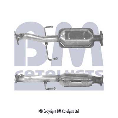 Слика на катализатор BM CATALYSTS Approved BM90123H за Mazda 323 Protege Saloon (BA) 1.3 16V - 73 коњи бензин