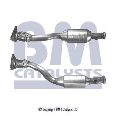 Слика на катализатор BM CATALYSTS Approved BM90812H за Renault Clio 2 1.6 Hi-Flex (CB0H) - 117 коњи Бензин/Етанол