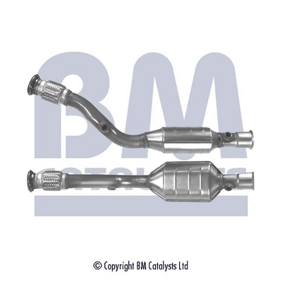 Слика на катализатор BM CATALYSTS Approved BM90927H за Citroen C4 Coupe LA 2.0 16V - 136 коњи бензин