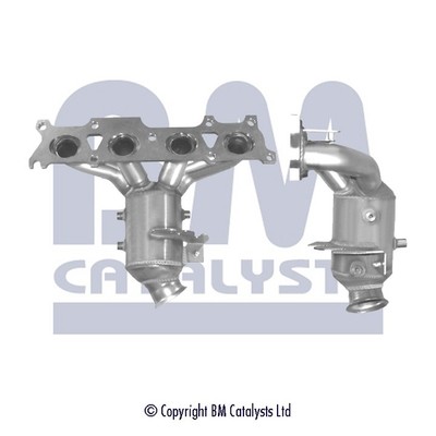 Слика на катализатор BM CATALYSTS Approved BM91629H за Citroen C4 Picasso UD 2.0 i 16V - 140 коњи бензин