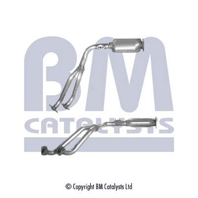 Слика на катализатор BM CATALYSTS Non-approved BM90856 за Toyota Land Cruiser (J8) 4.5 24V (FZJ80_) - 205 коњи бензин